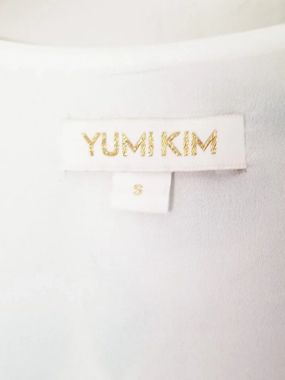 Yumi Kim Kiss And Make Up Wrap Tie Blouse Top S Precious Moments Floral $138